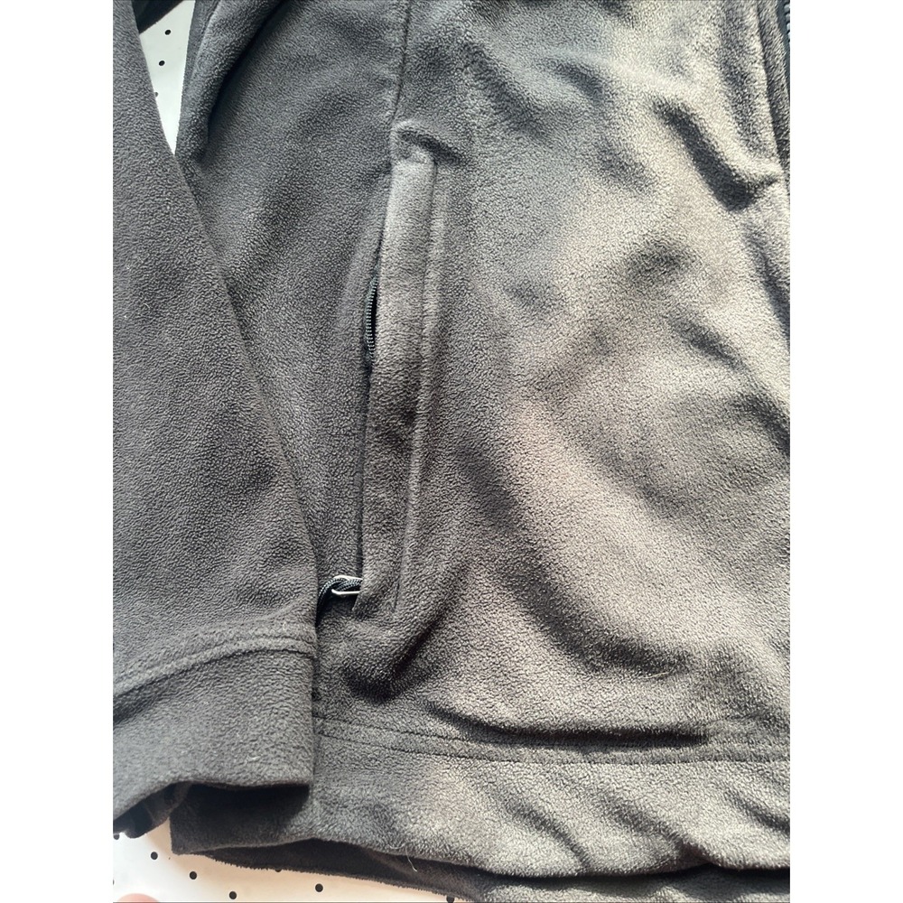 The North Face Black Lightweight Full Zip‎ Fleece Base Layer Jacket Women Medium - Picture 8 of 12